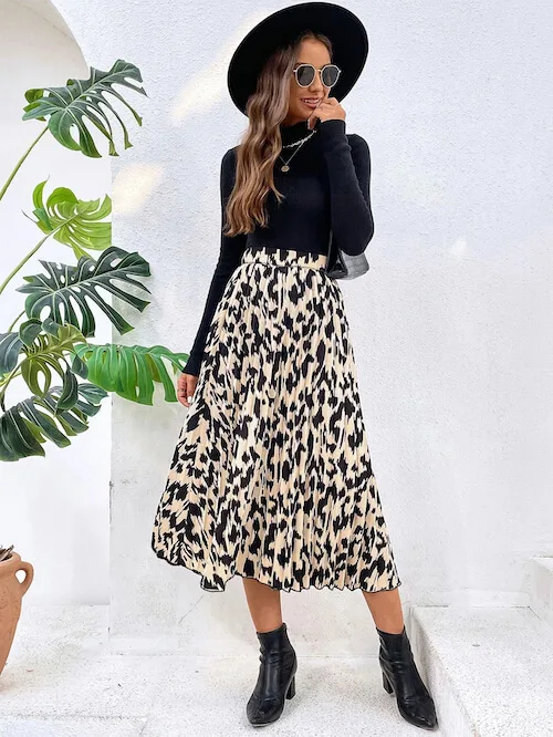shoes to wear with midi skirts