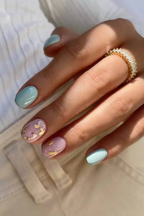 short graduation nail designs