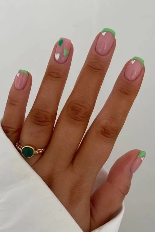 short graduation nail designs