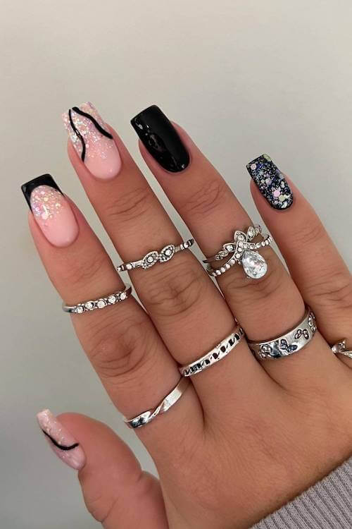 short graduation nail designs