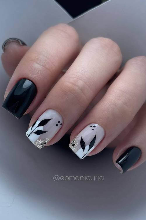 short graduation nail designs