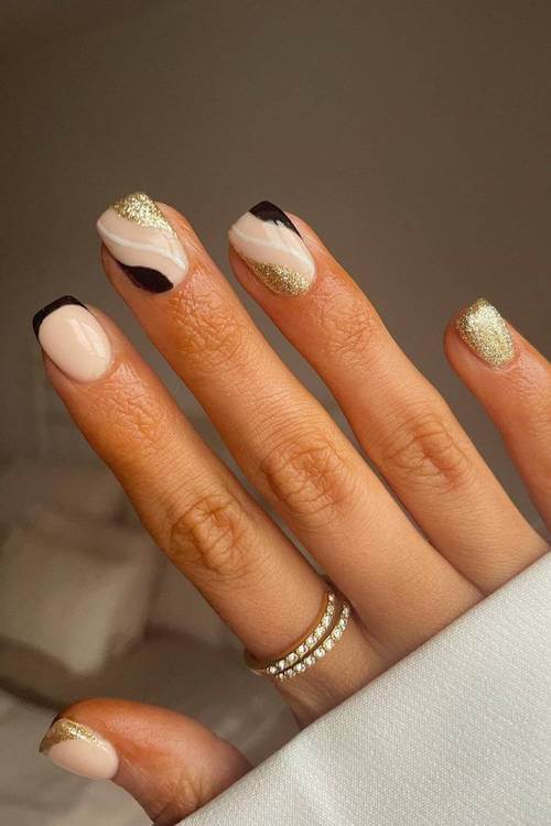 short graduation nail designs
