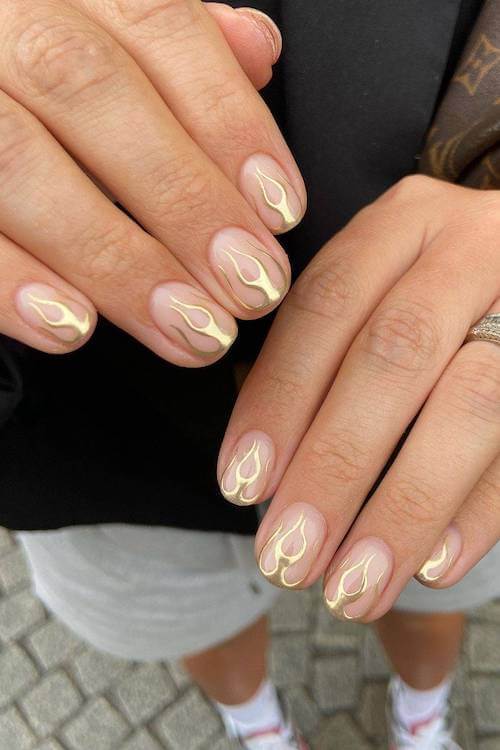 short graduation nail designs