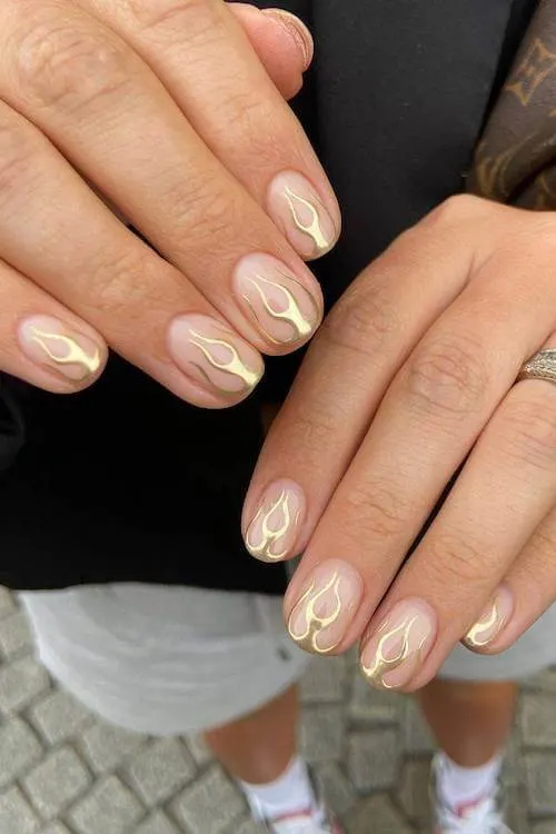 short graduation nail designs
