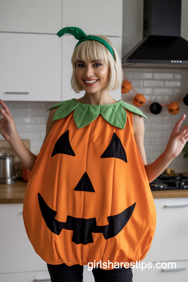 Classic Pumpkin Girl