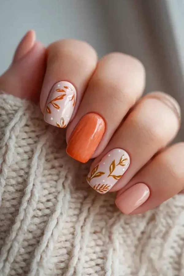 short November nails