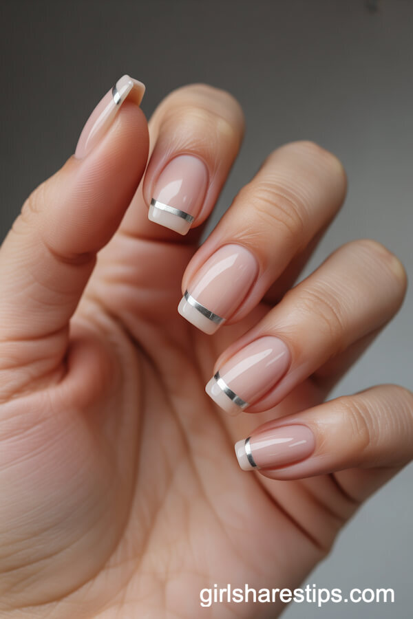 short nude nails