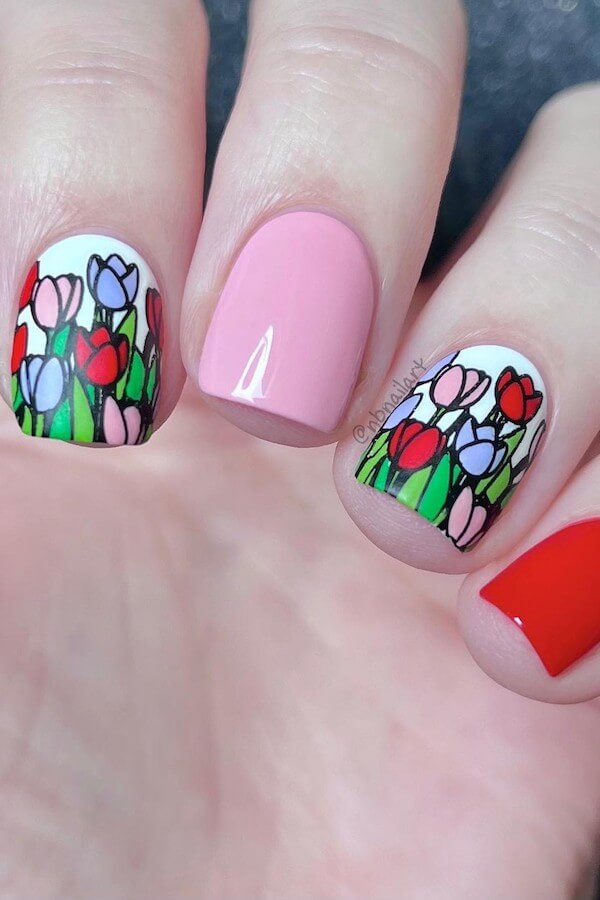 short spring nails