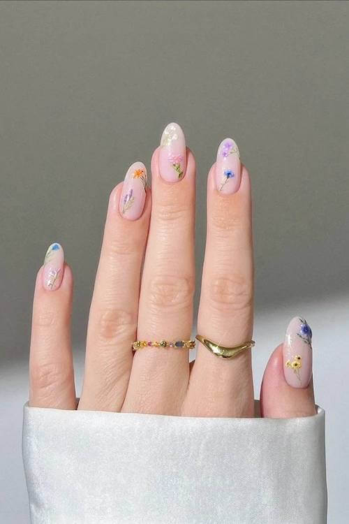 short spring nails designs