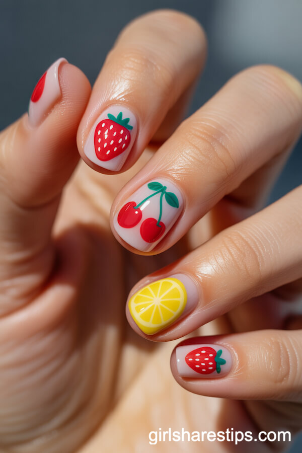 short summer nails ideas