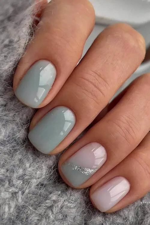 short winter nails designs