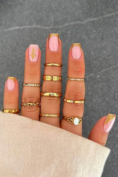 short winter nails designs