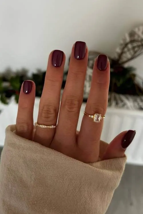 short winter nails designs