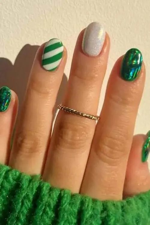 short winter nails designs