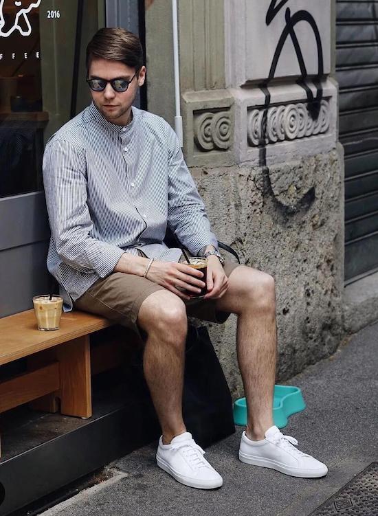 casual shorts outfits men