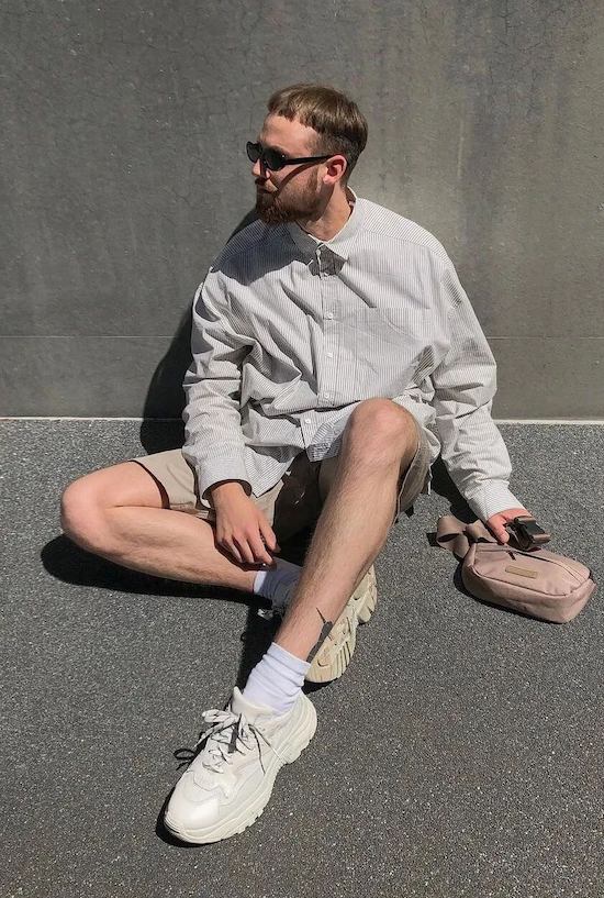 trendy shorts outfits men