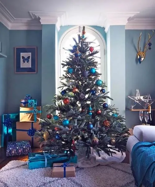 simple Christmas tree decorating ideas