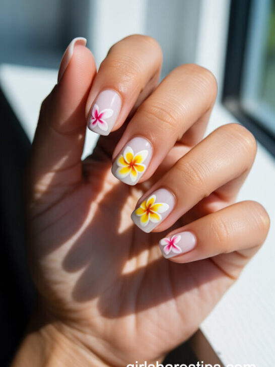 21 Stunning Simple Hawaii Nails for Effortlessly Tropical Vibes