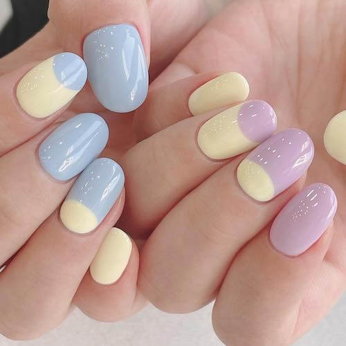 Korean Pastel Mani