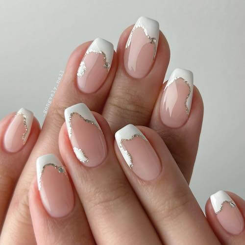 Korean French Manicure