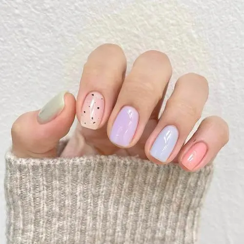 Korean Gradient Nail Ideas