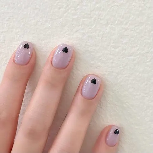 Korean Minimalist Nail Art Ideas