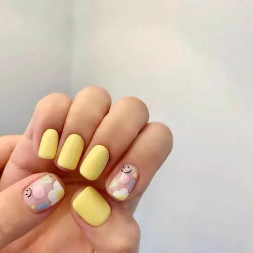 Korean Pastel Mani