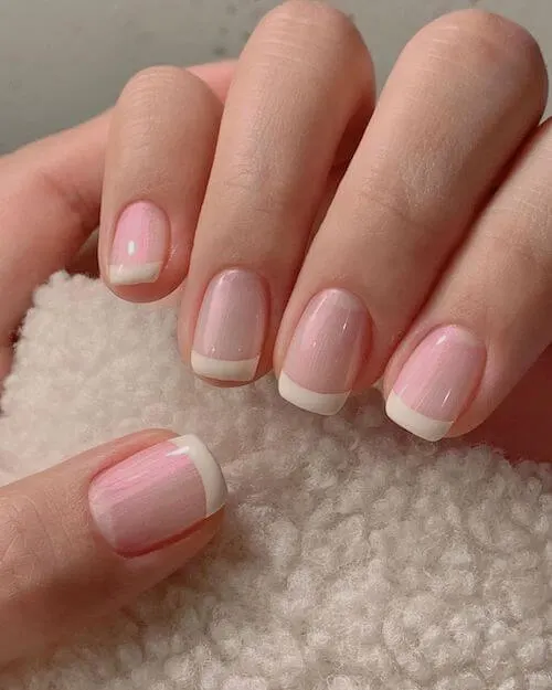 Korean French Manicure