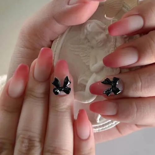 simple Korean nail designs