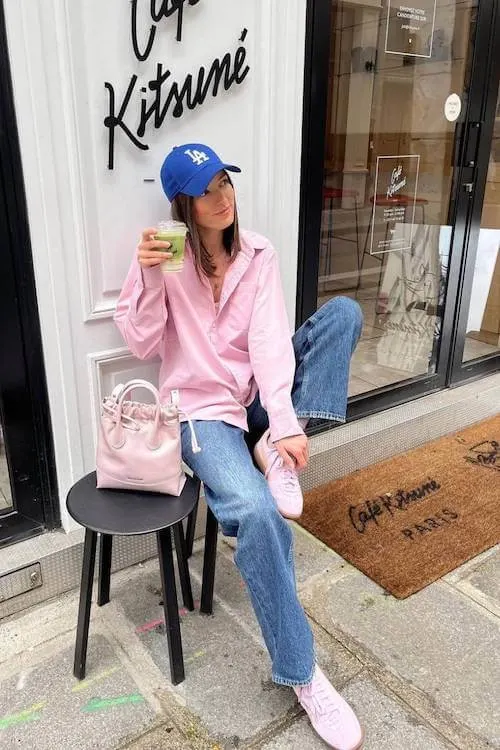 simple casual spring outfit
