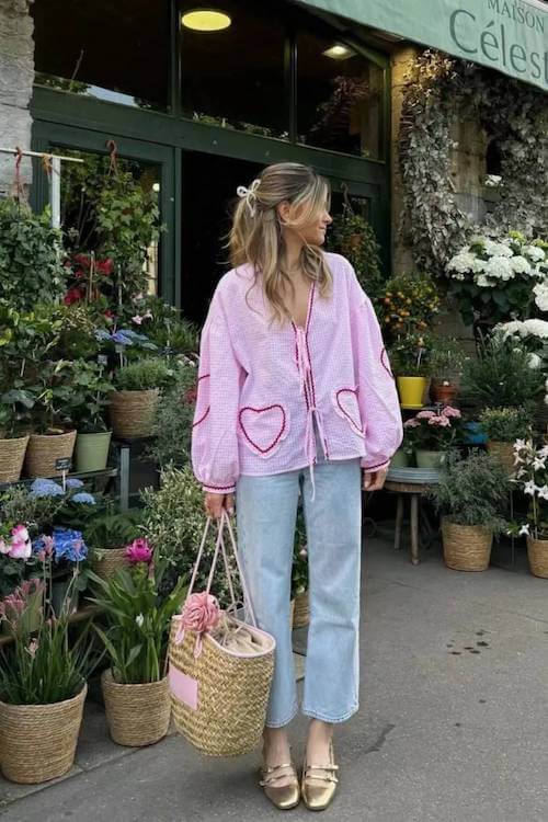 simple casual spring outfit