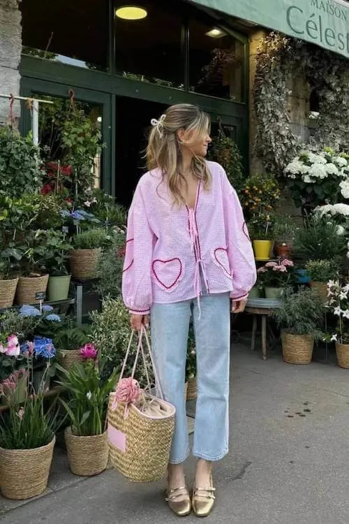 simple casual spring outfit