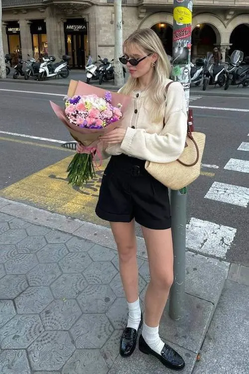 simple casual spring outfit