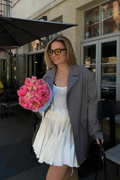 simple casual spring outfit