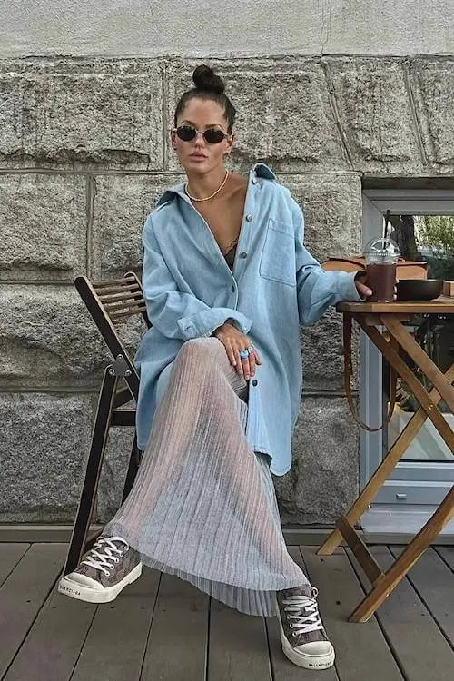 simple casual spring outfit