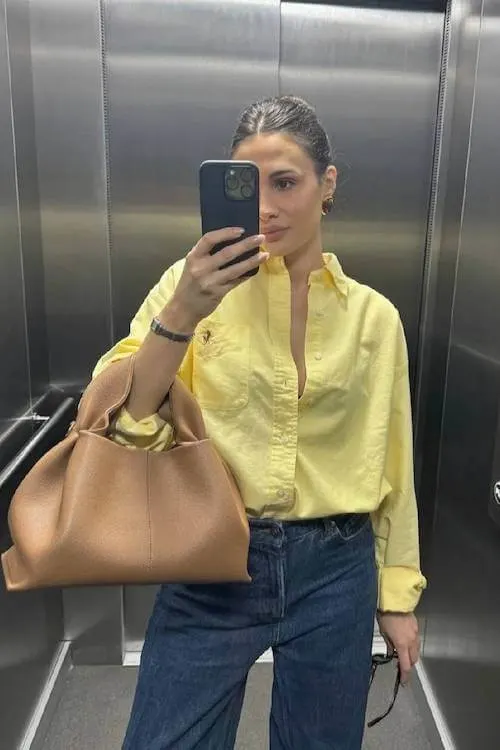 simple casual spring outfit