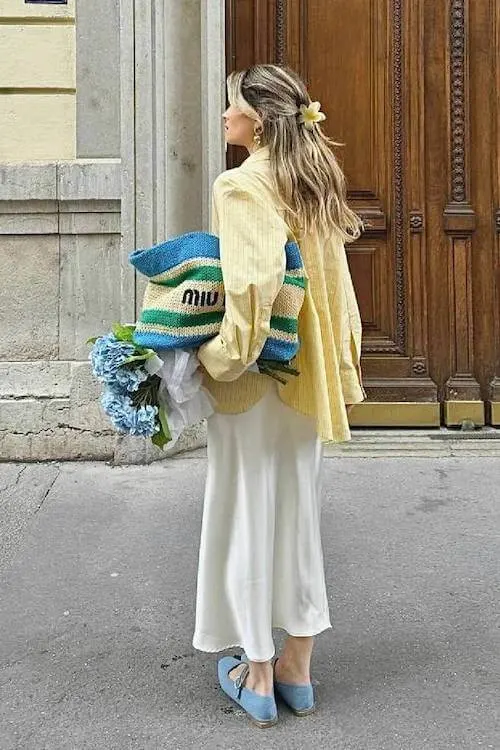 simple casual spring outfit