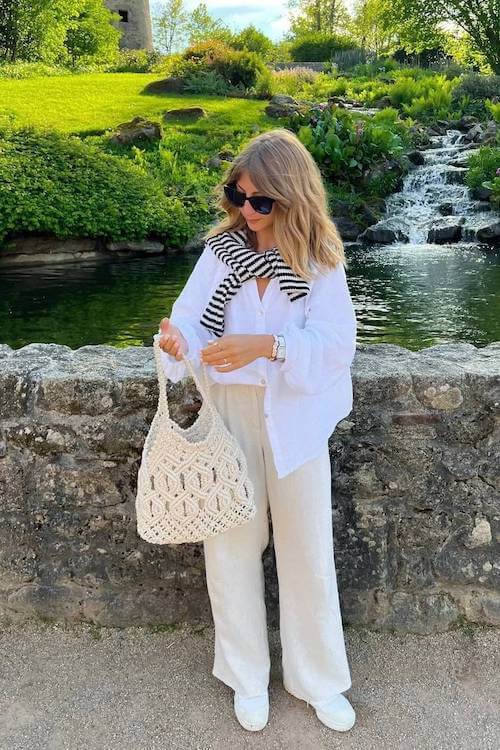 simple casual spring outfit