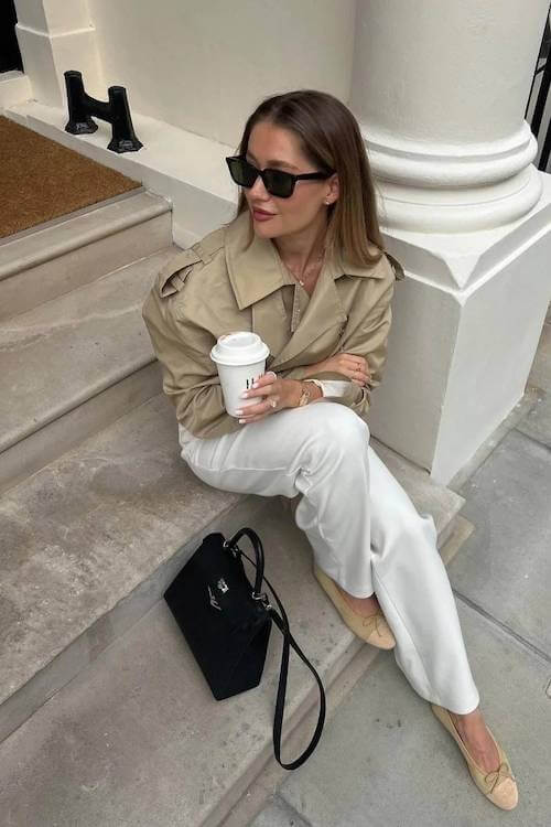 simple casual spring outfit