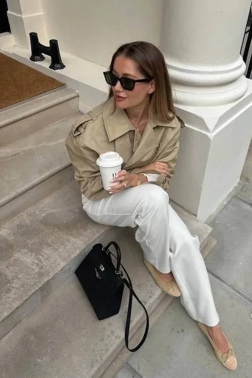 simple casual spring outfit