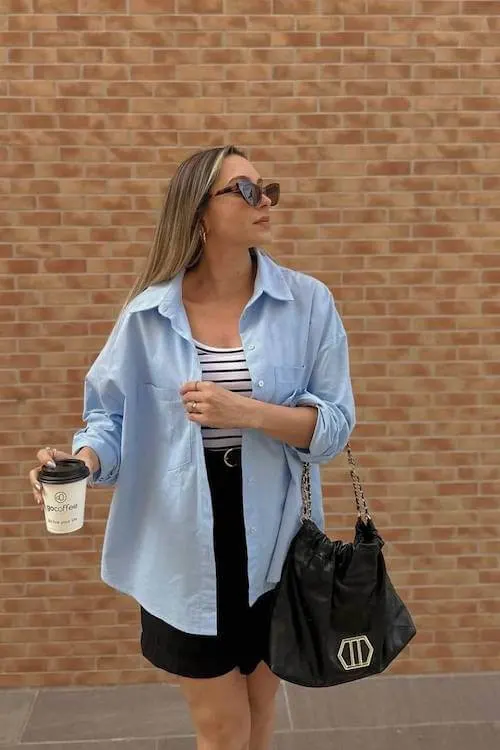simple casual spring outfit