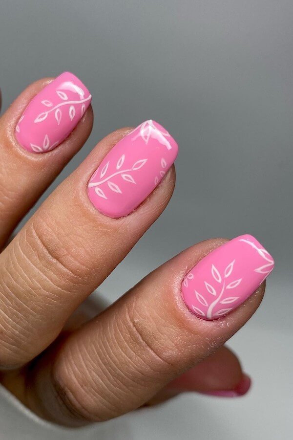 simple spring nail ideas