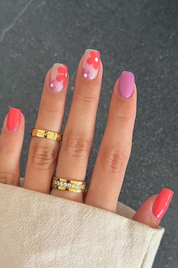 simple spring nail ideas