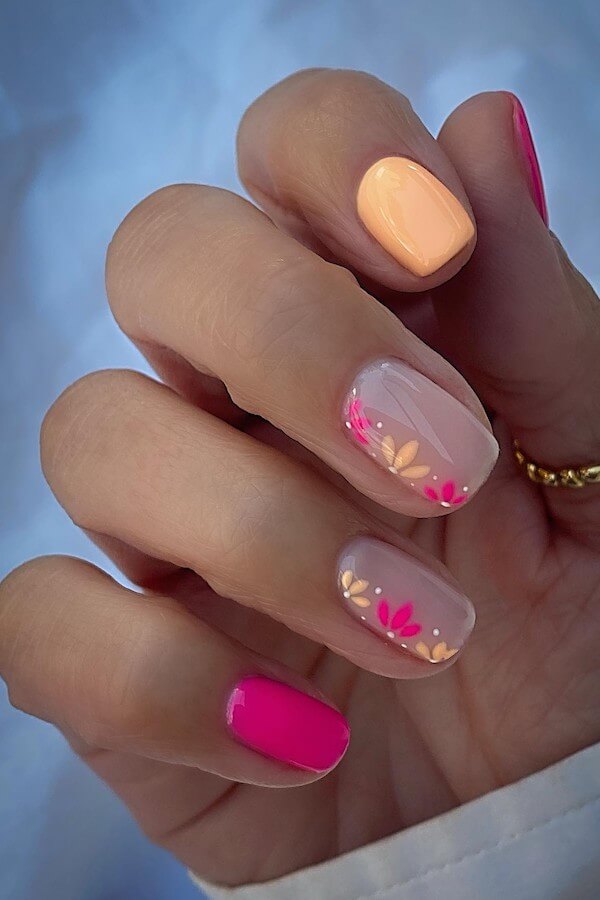 simple spring nail ideas