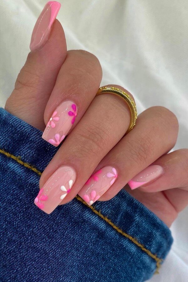 simple spring nail ideas