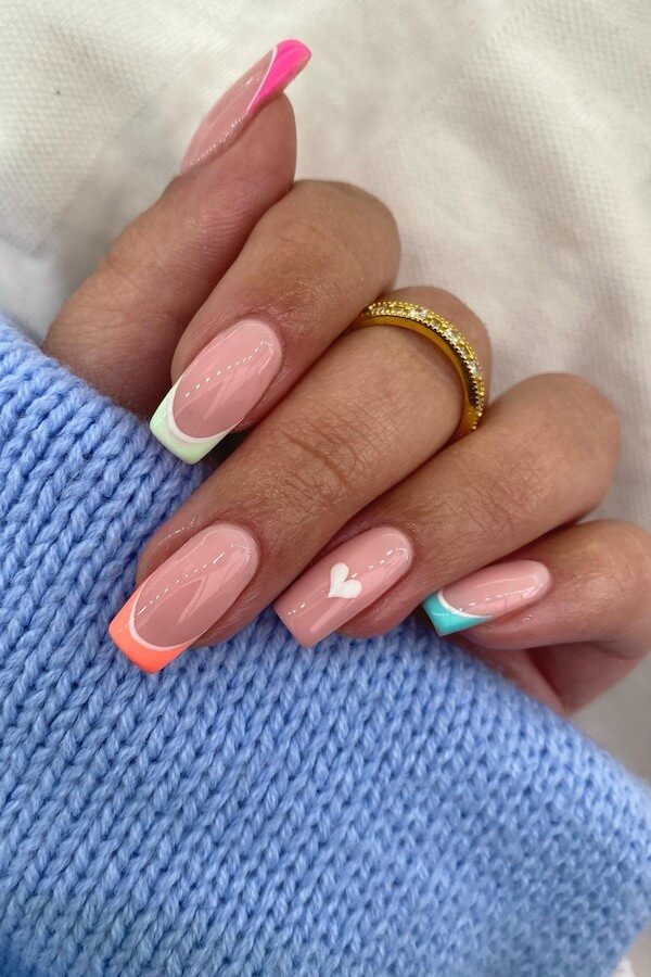 simple spring nail ideas