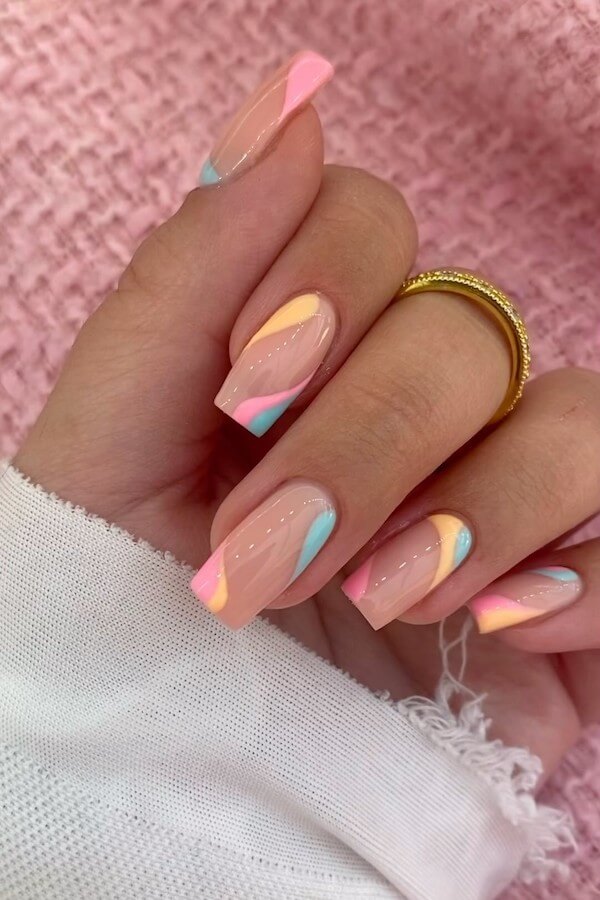 simple spring nail ideas