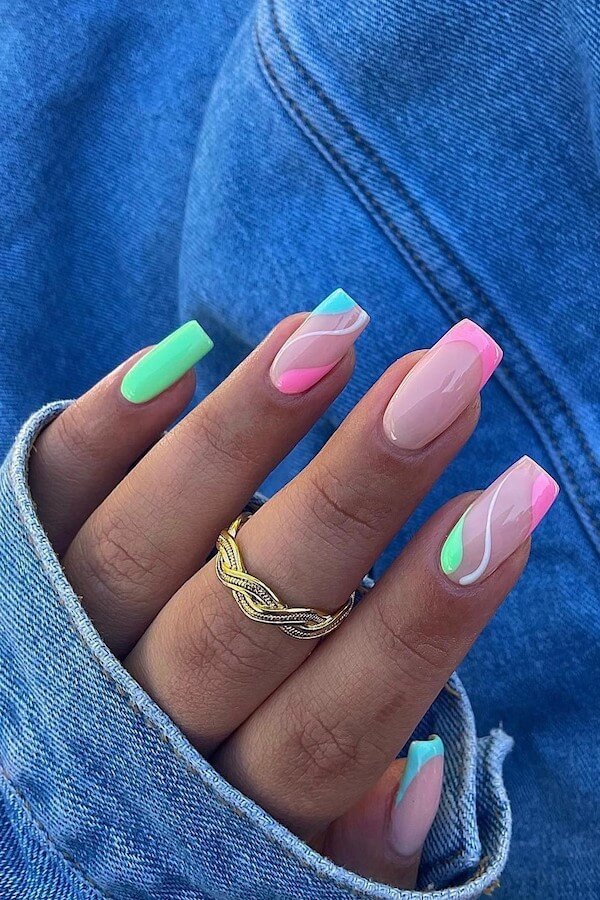 simple spring nail ideas