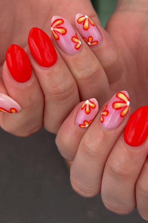 simple spring nail ideas