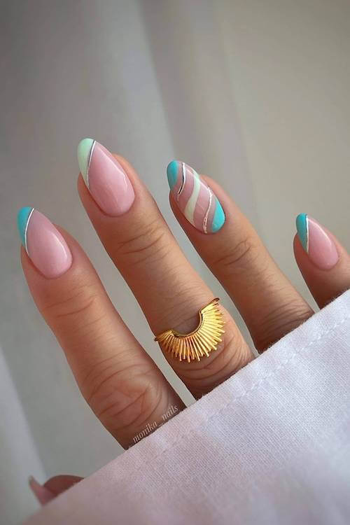 simple summer nails